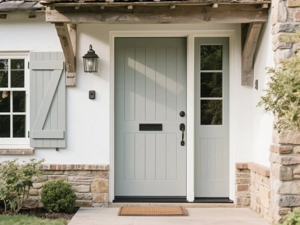 Country Style Wooden Door