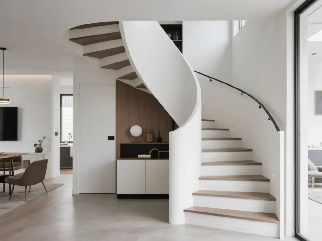 Curved Staircase Functions