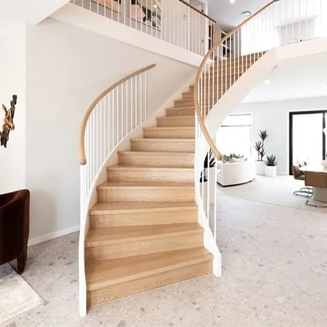 Curved Staircase
