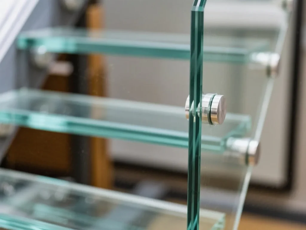 Glass Staircase Structural Support
