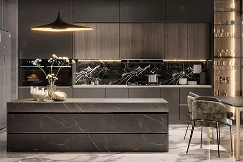 Gray Kitchen Cabinets