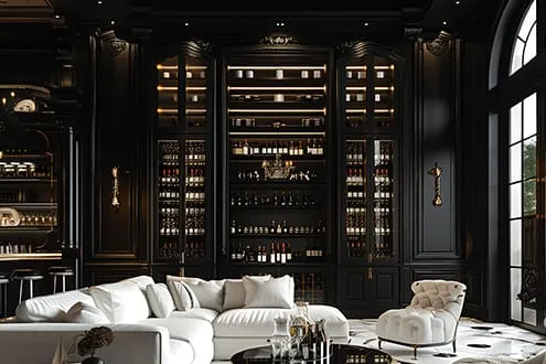 Mid Century Bar Cabinet