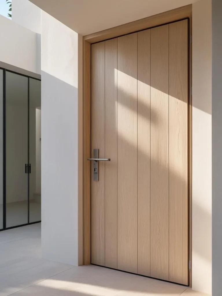 Modern Wooden Swing Door