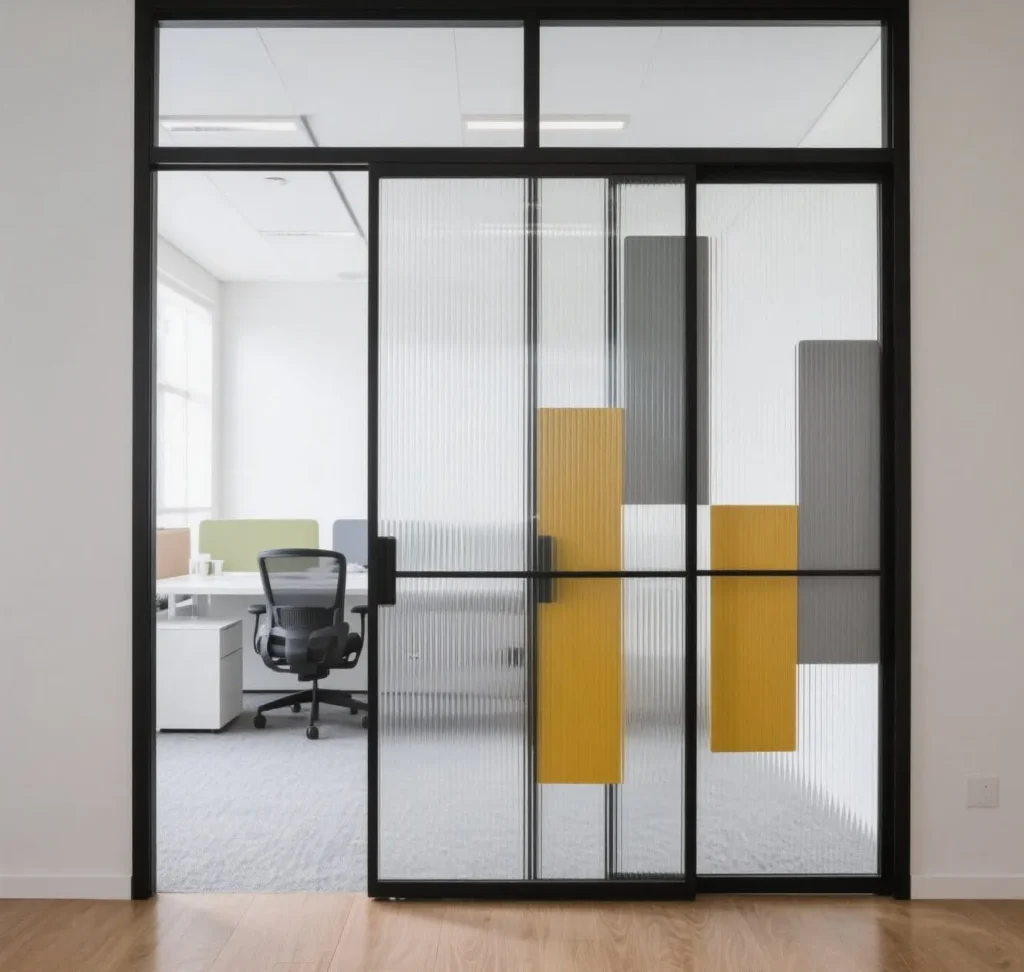 Office Sliding Partition Door