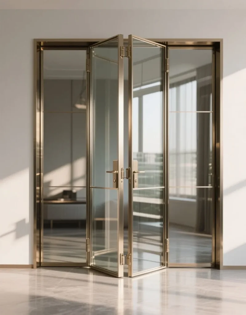 One Way Folding Door