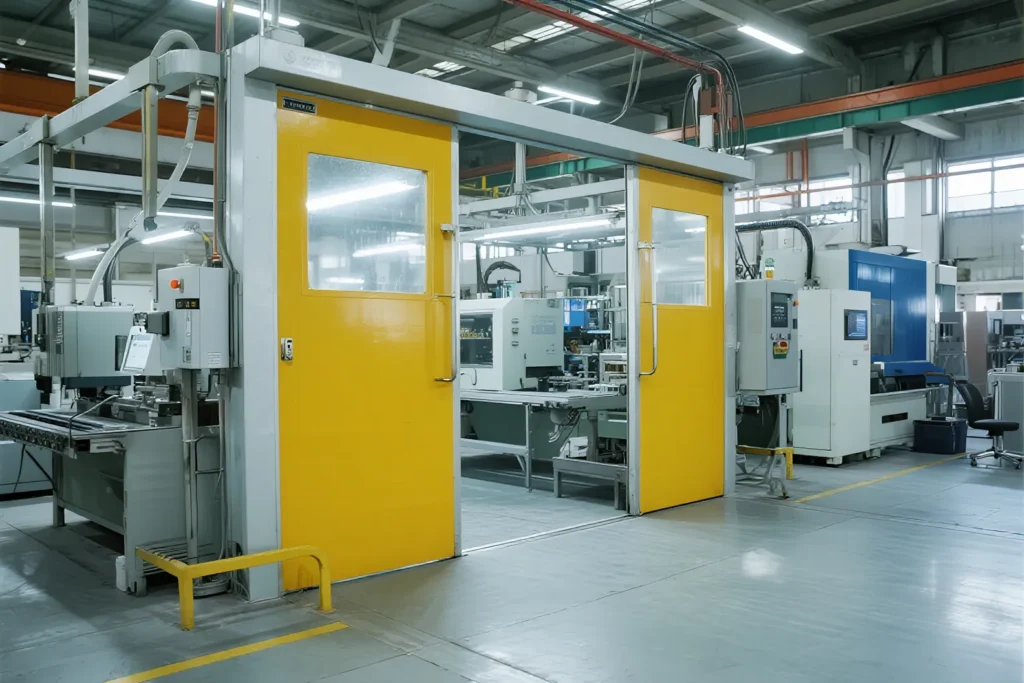 Ai door inspection system