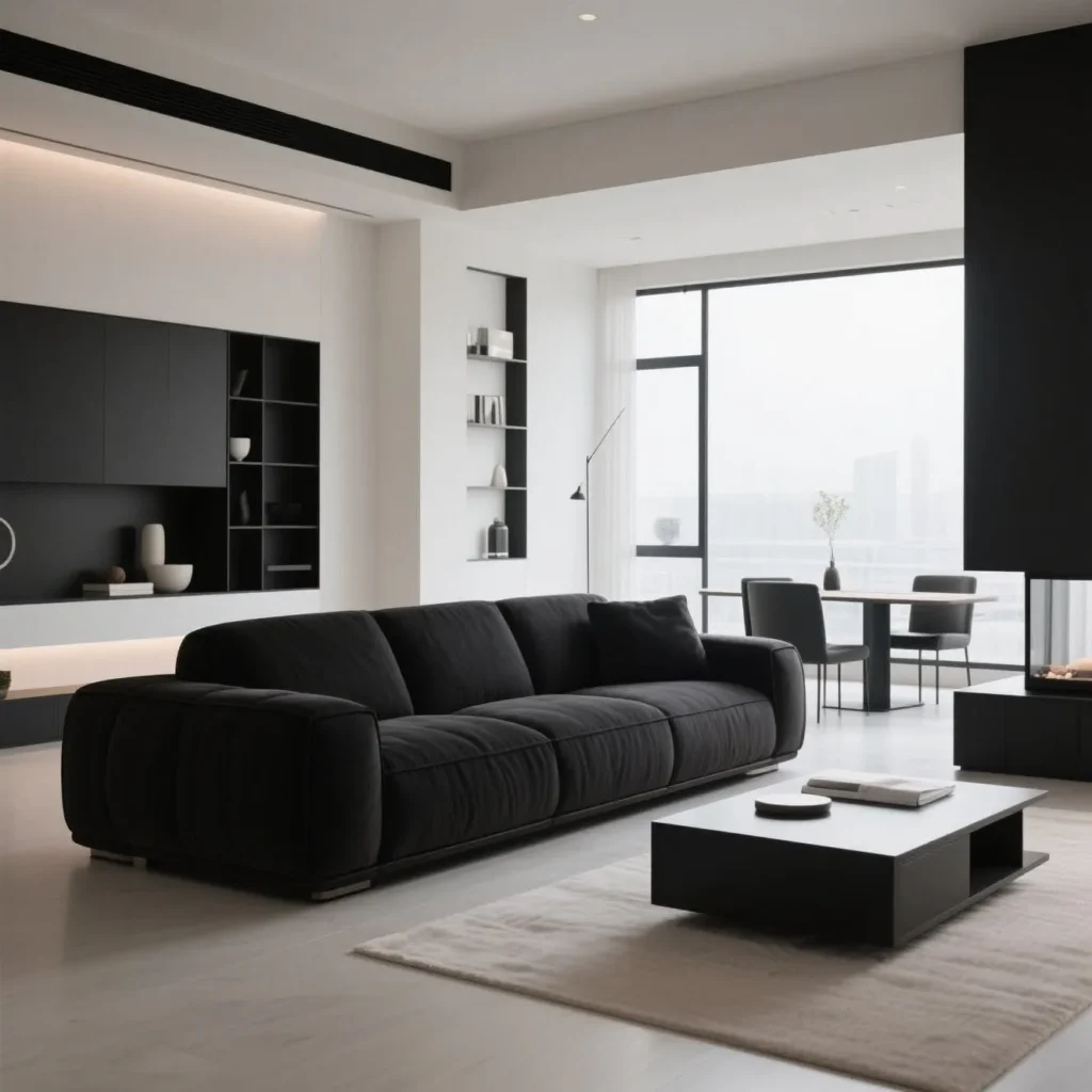 Black Sofa