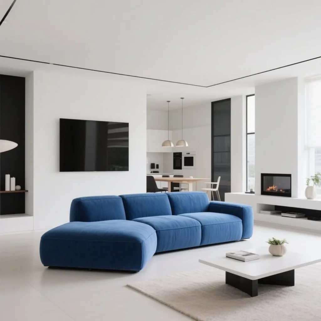 Blue Sofa