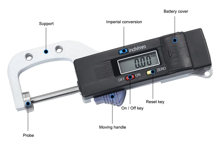 Door qc thickness gauge