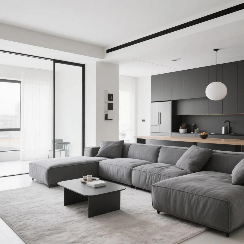 Grey Sofa