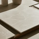 Matte finish tile hides dirt