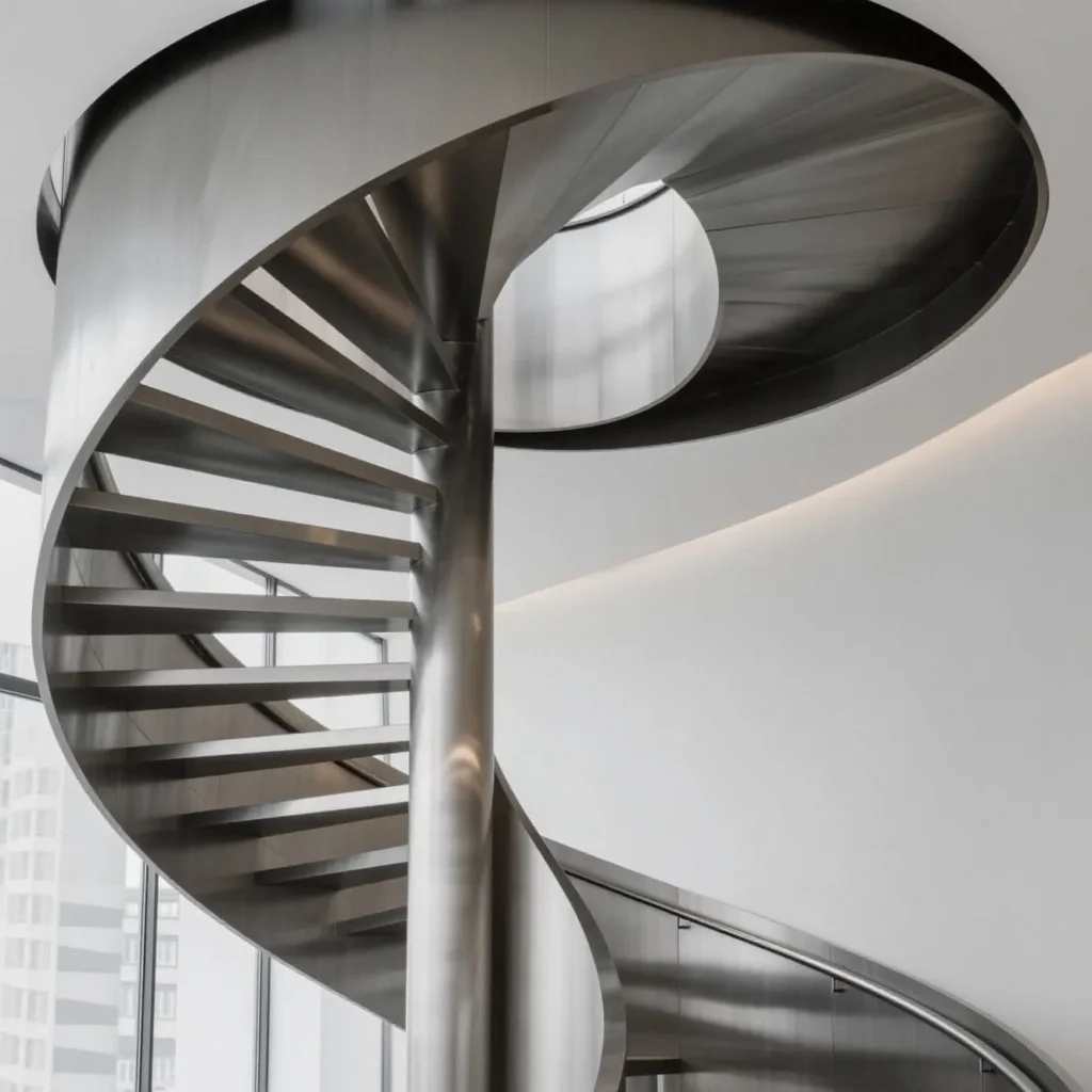 Steel Spiral Staircase (3)