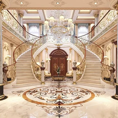 Waterjet Medallion for Villa