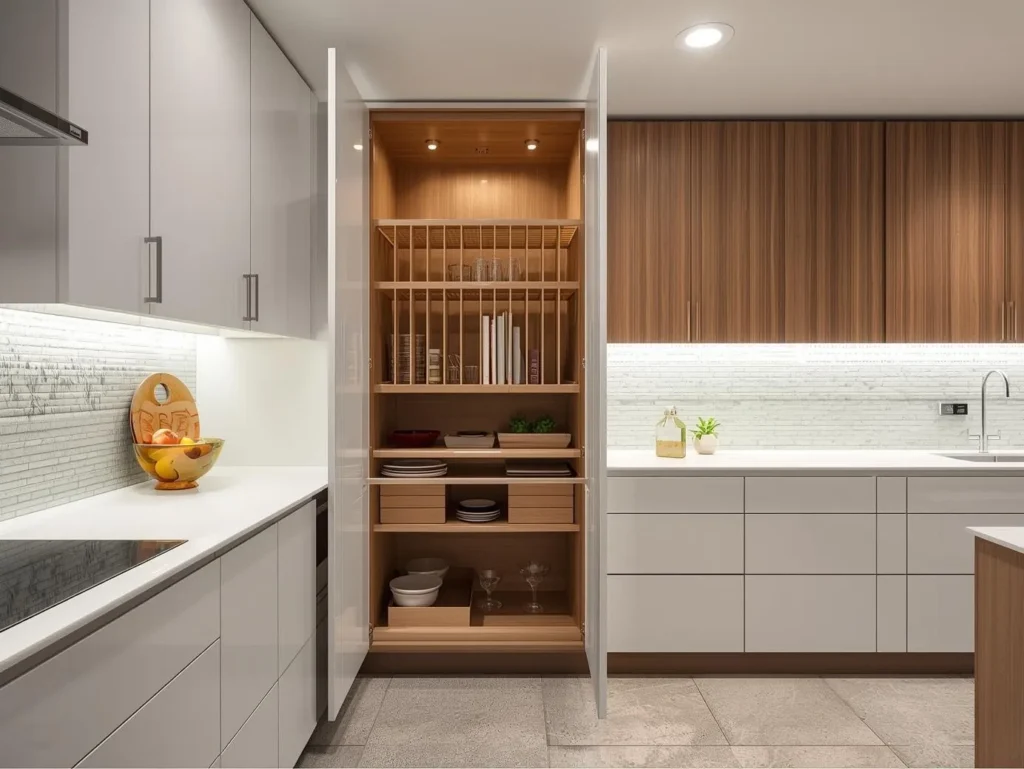 Corner pantry cabinet 1