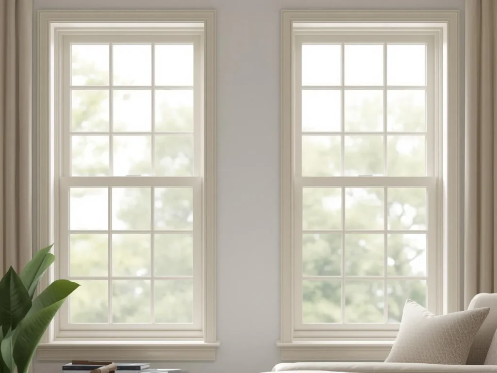 Double hung vinyl windows 1