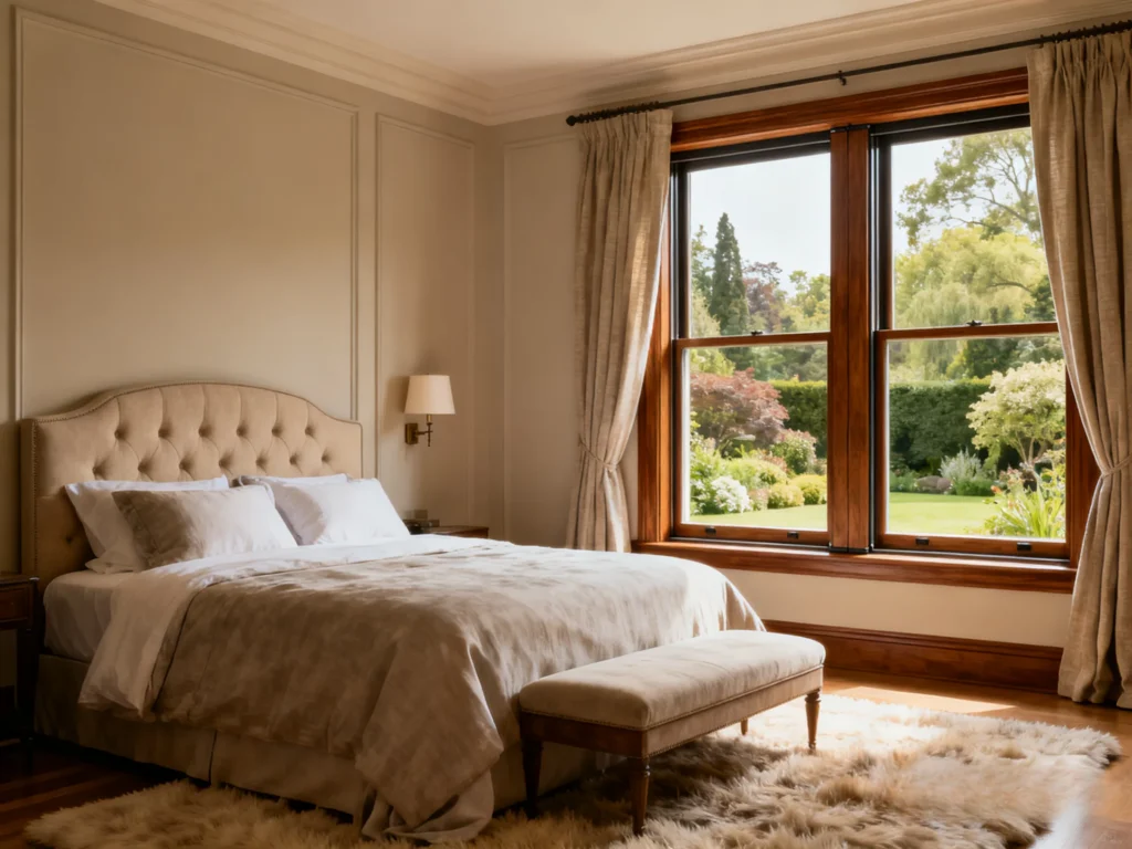 Double hung wood windows 1