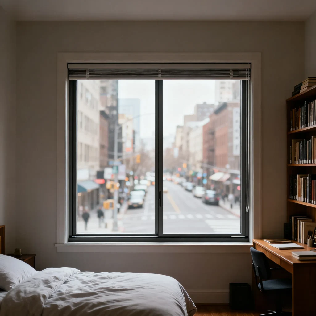 Sound insulating window