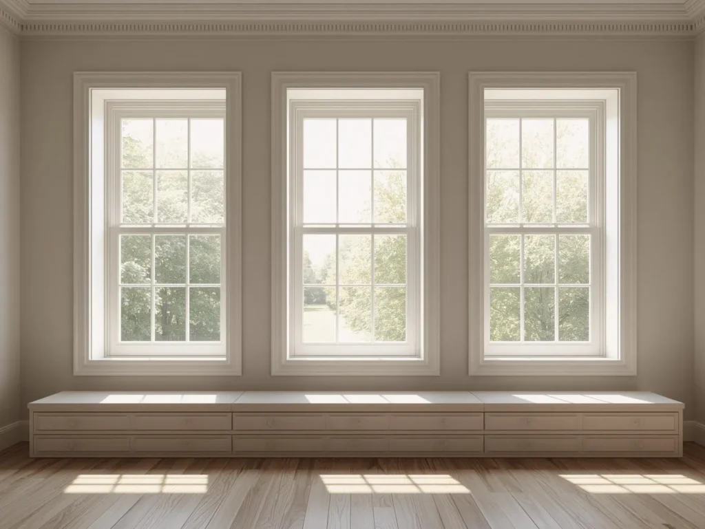 Triple double hung windows 1