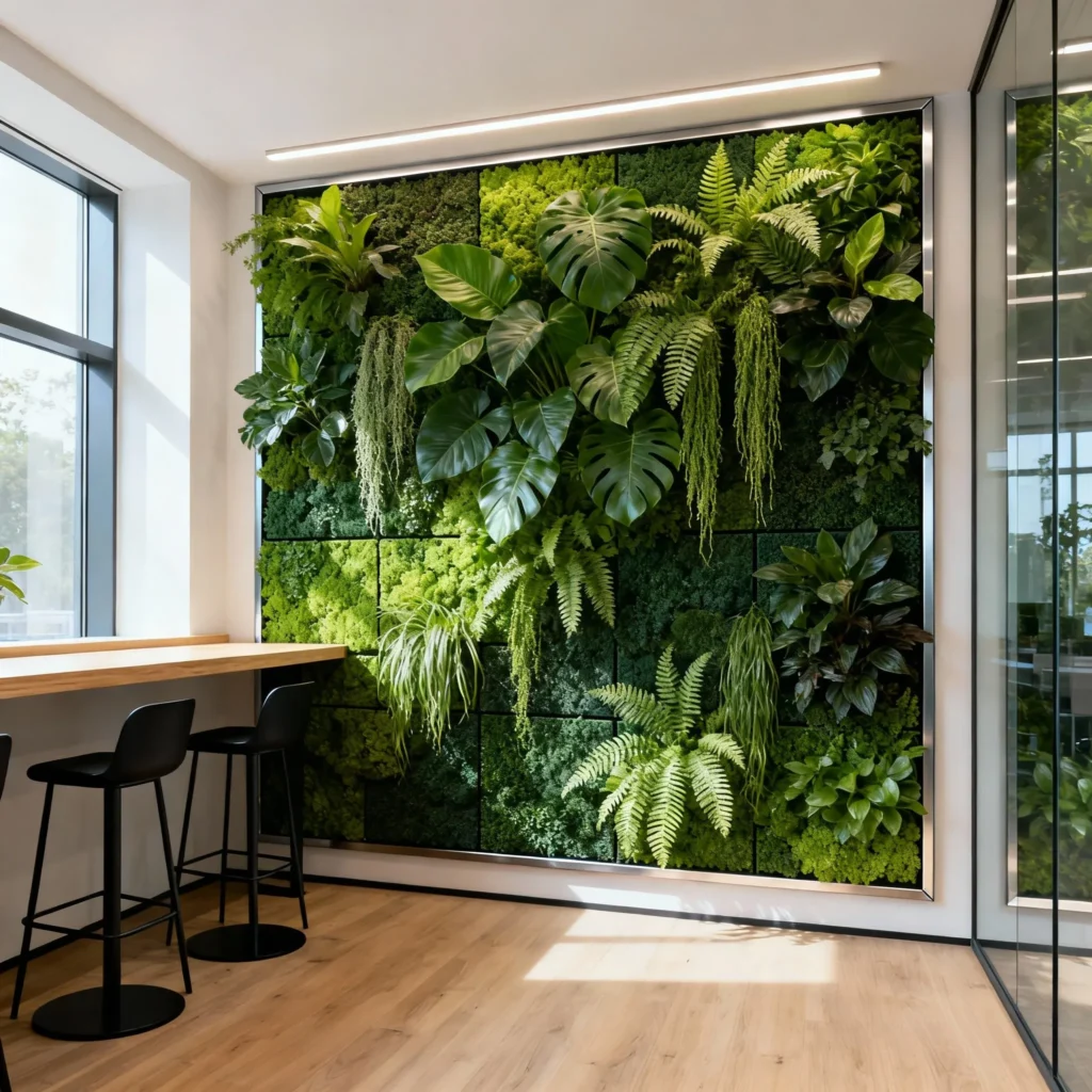 Artificial plants photo