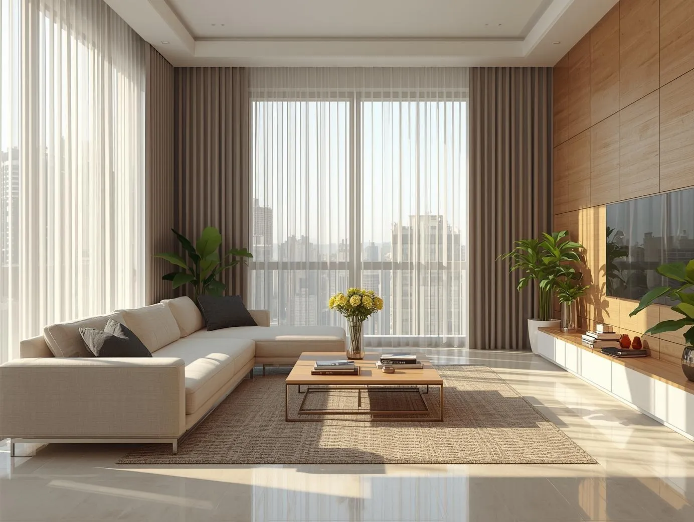 Light control curtains