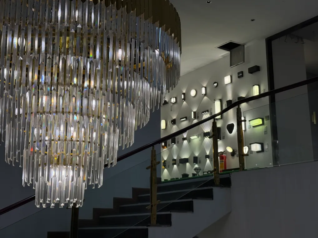 Lighting showroom china villa project