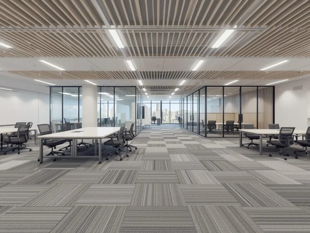 Modular carpet tiles