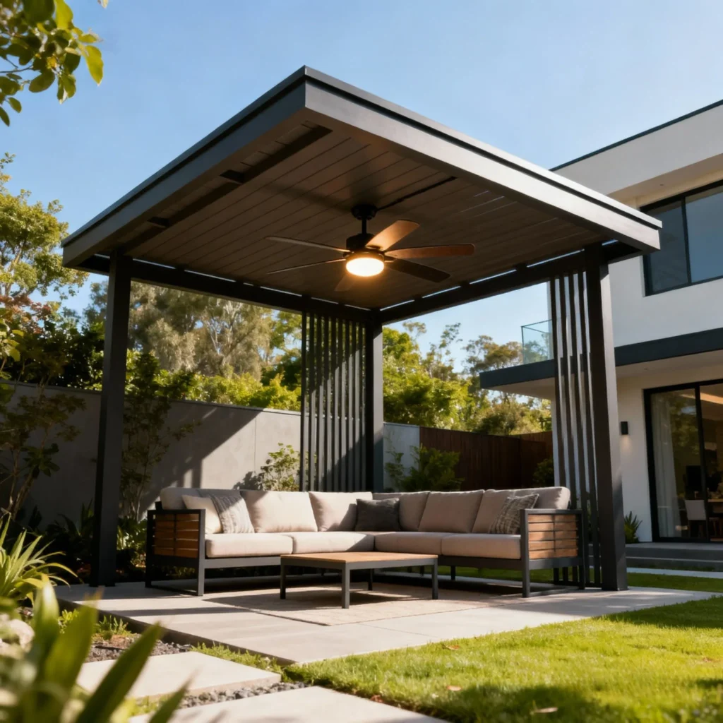 Outdoor ceiling fans lamp