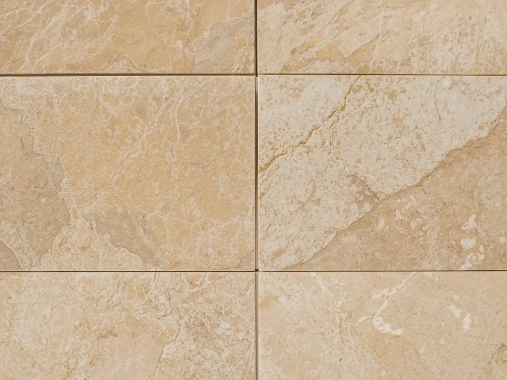 Outdoor travertine tile