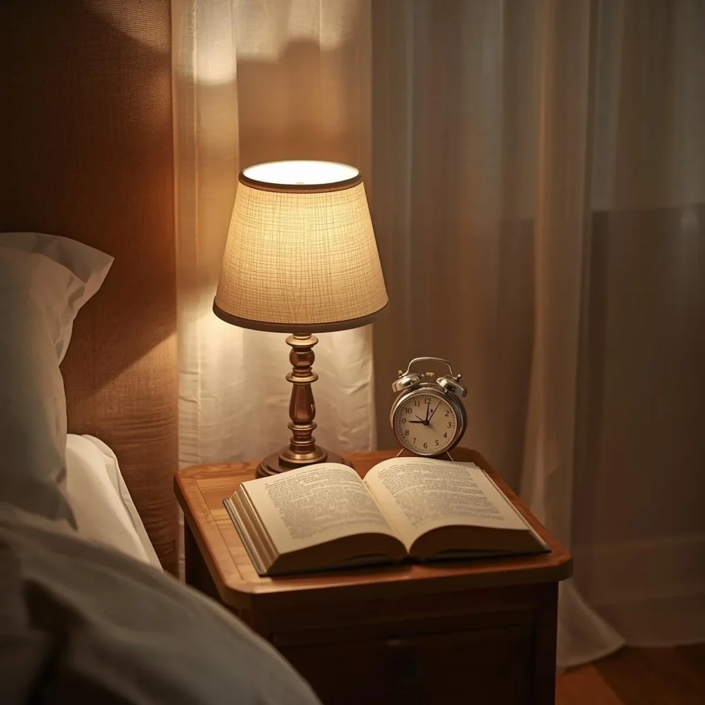 Small bedside lamp