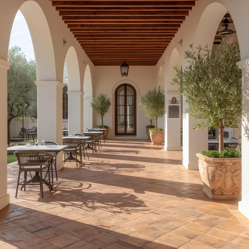 Terracotta tiles photo