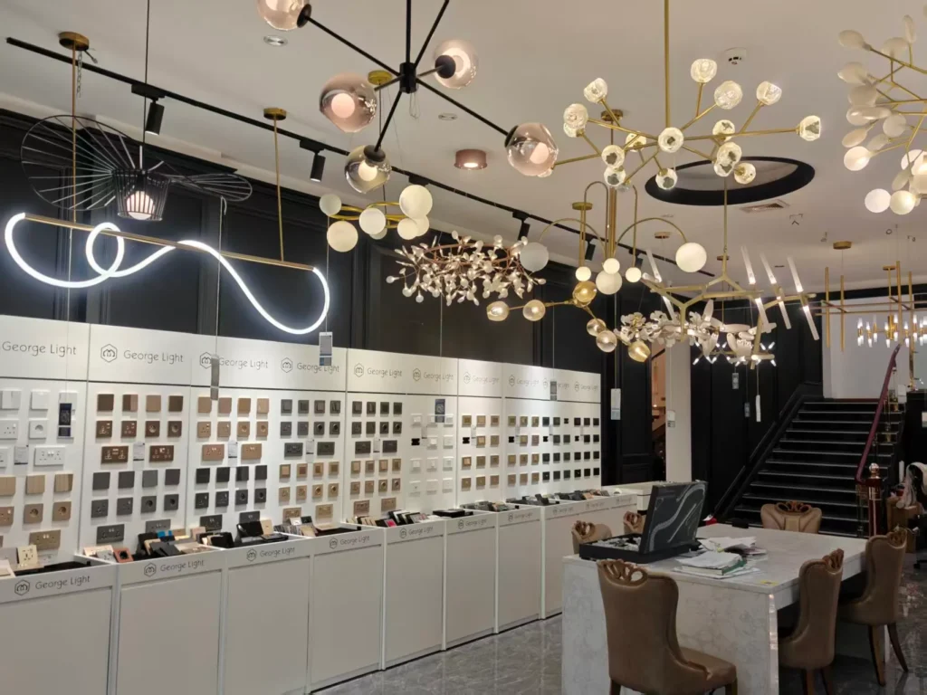Lighting Showroom Overview