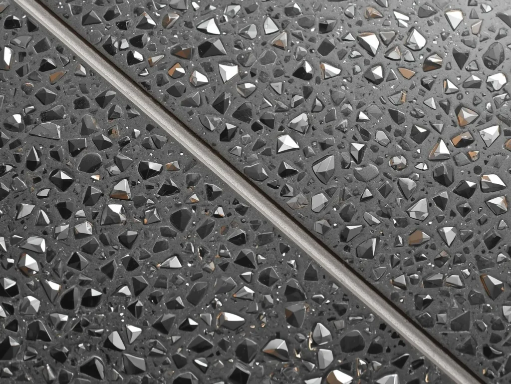 Mirror Aggregate Terrazzo Tile