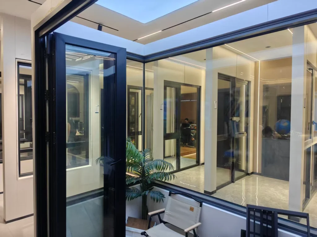 Overview of the Doors and Windows Showroom