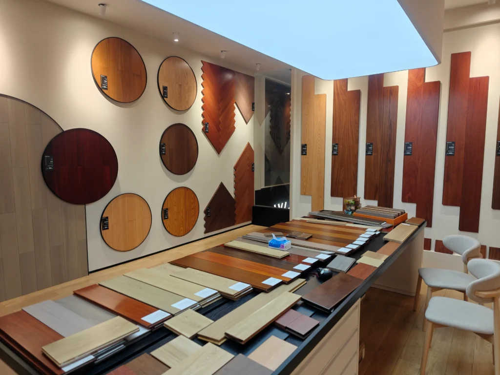 Overview of the Flooring Tile And Stone Showroom