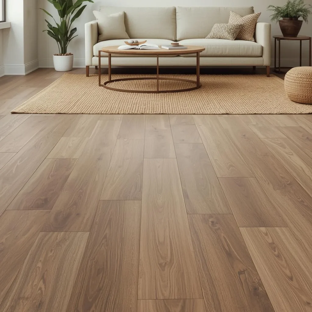 Living Rooms Wood Look Porcelain Tile