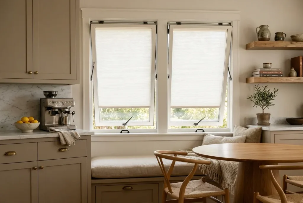 1.Double Awning Window