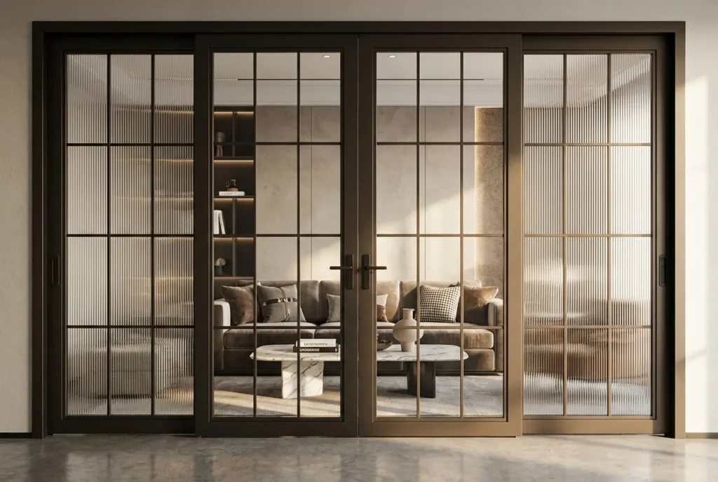 1.Swing Aluminum Doors