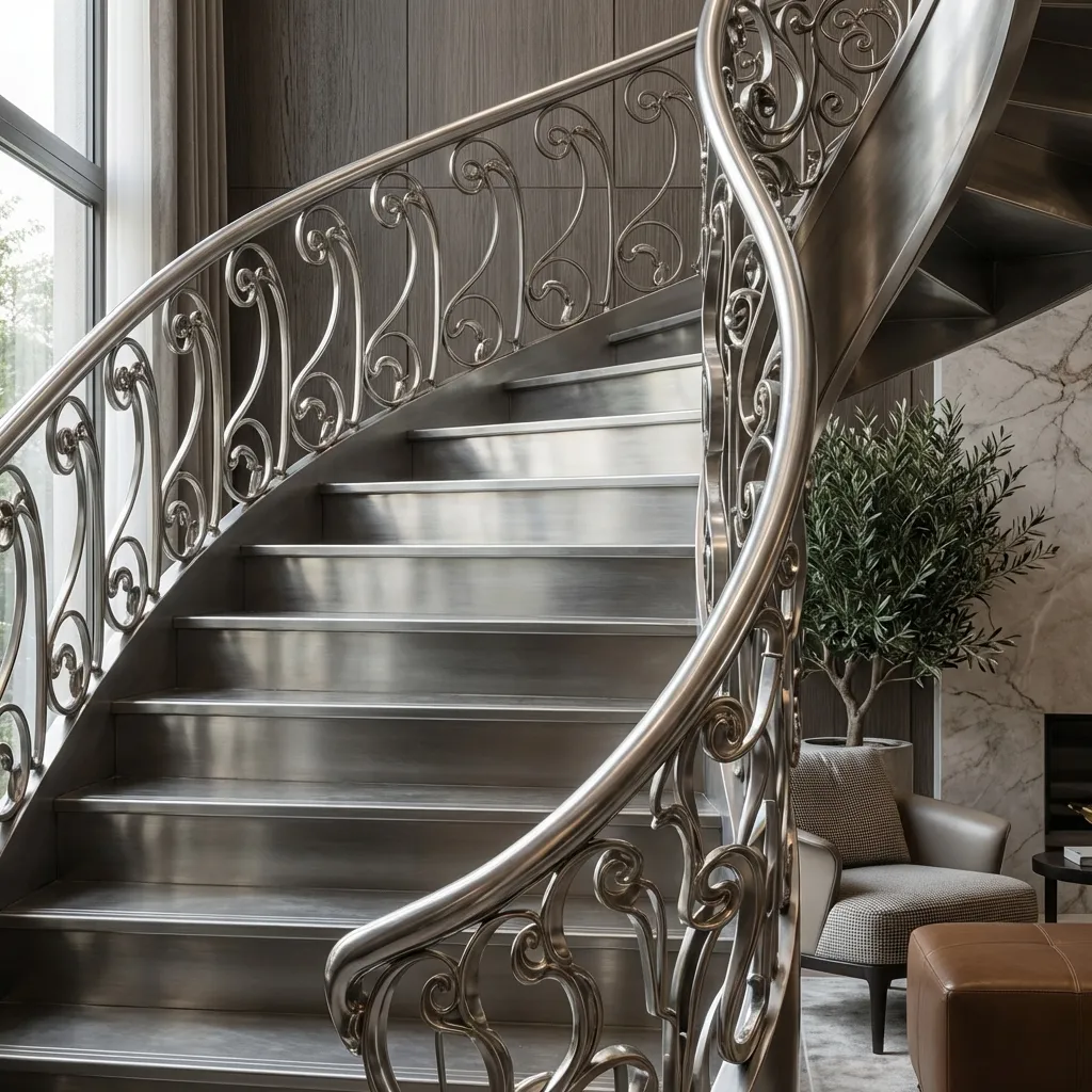 10.Curved Staircase Quality