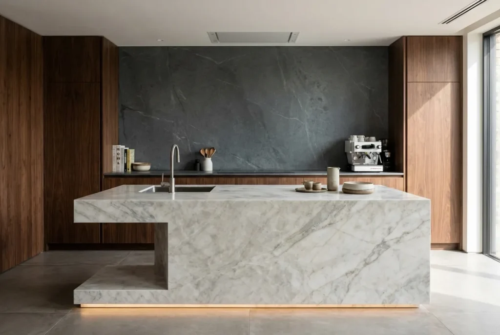 11.Floating Kitchen Island
