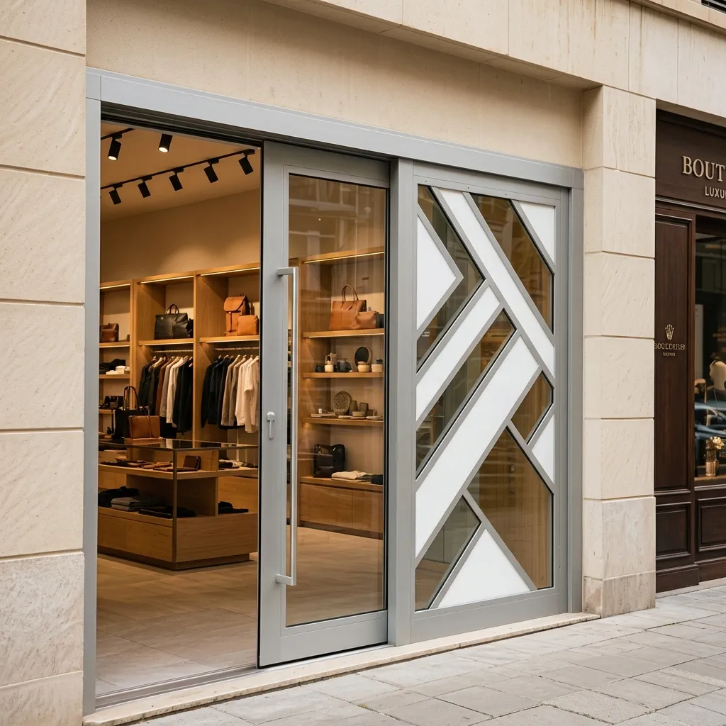 11.Retail Storefront Sliding Doors