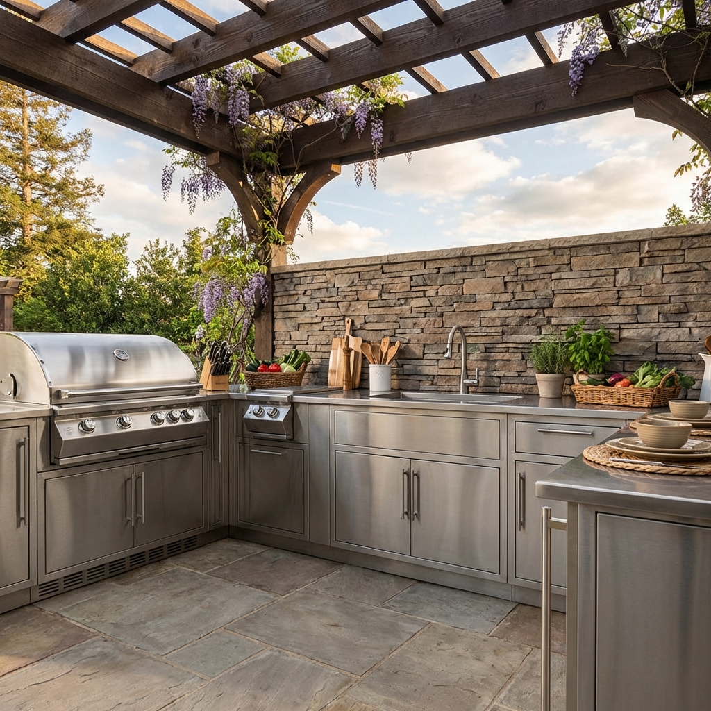12 Outdoor Kitchen Cabinets