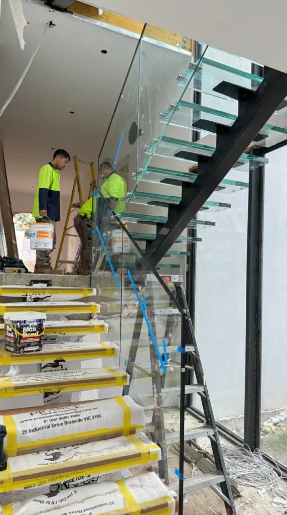 14.Steps to Custom Glass Stairs