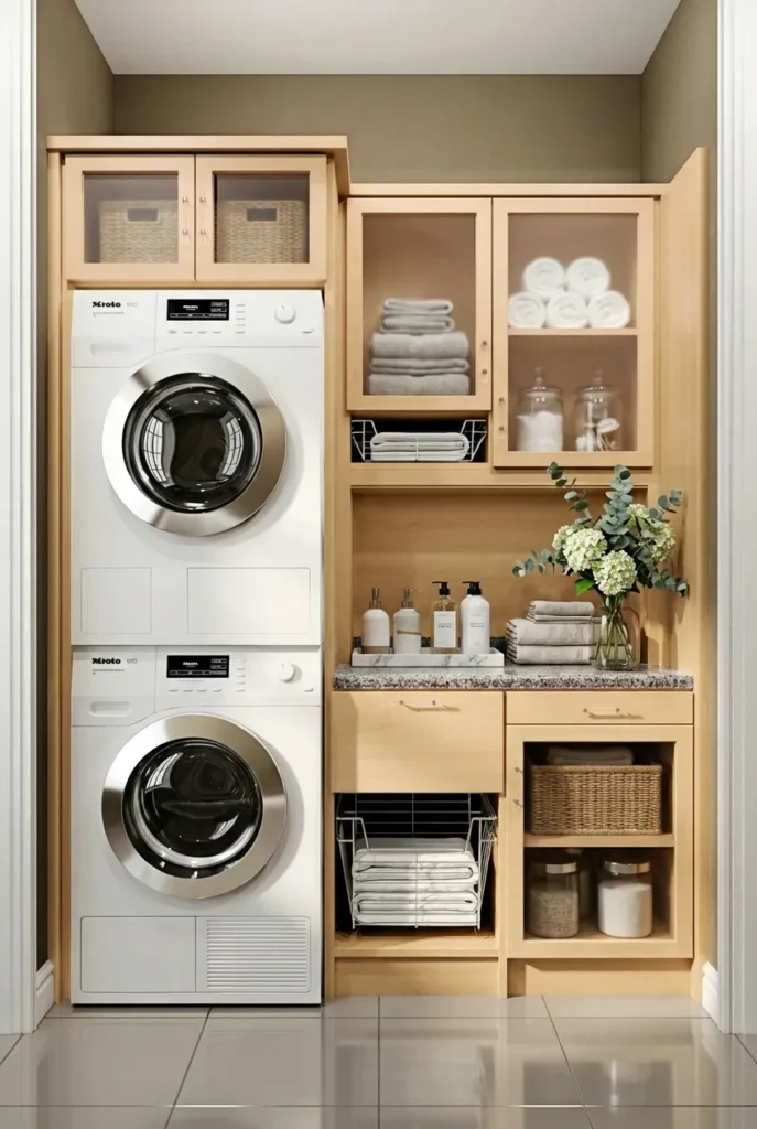 1，Recommended Laundry Room Cabinets Cabinets Height