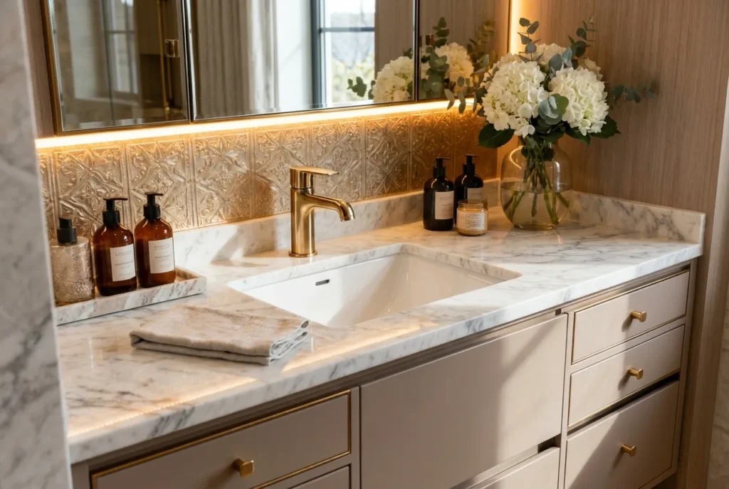 2.Bathroom Cabinet with Sink