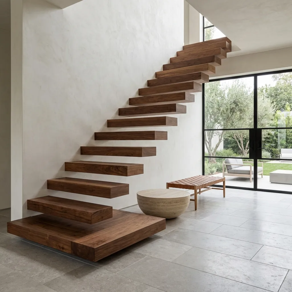 2.Floating Staircase