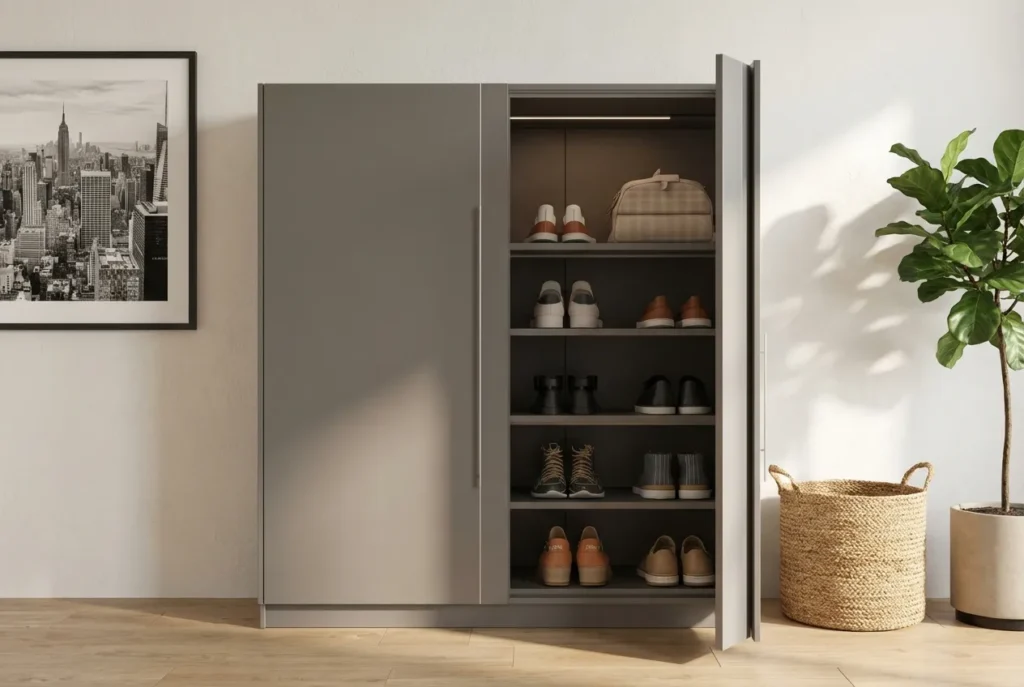 2.Shoe Cabinet with Doors