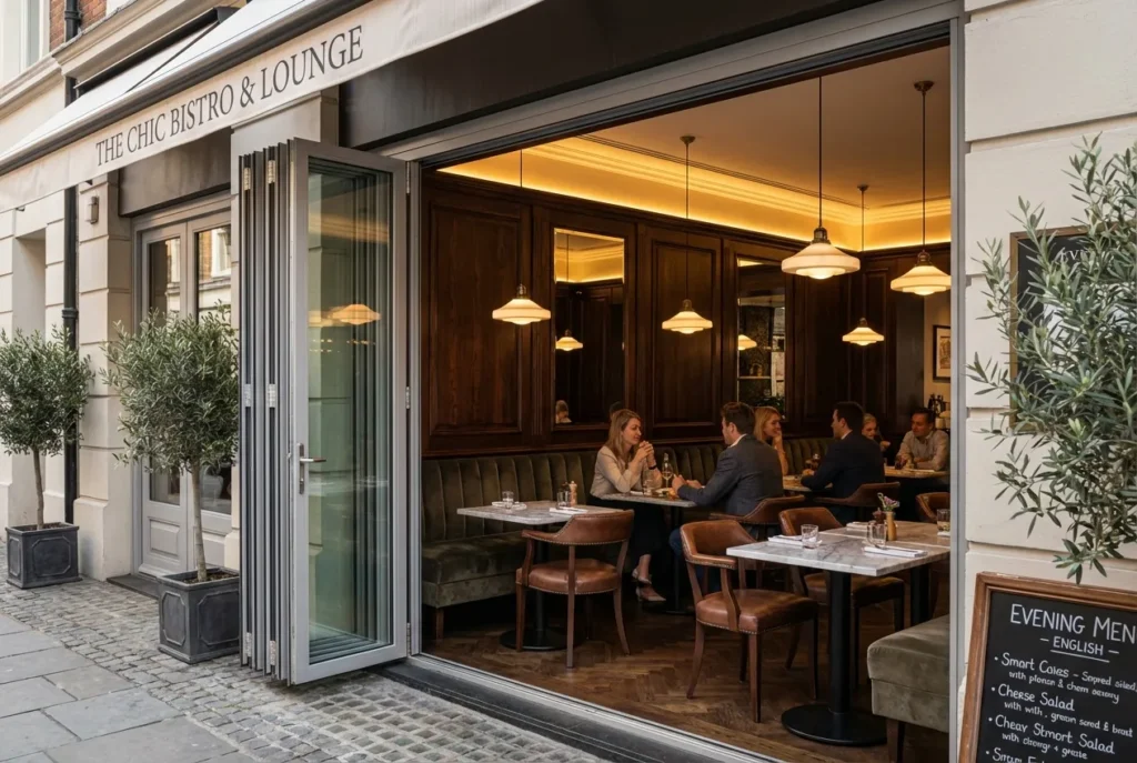 3.Aluminum Folding Door