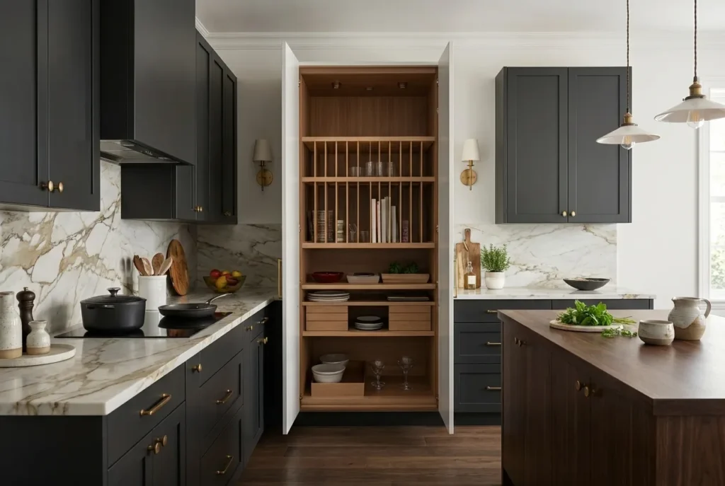 3.Corner Pantry Cabinet