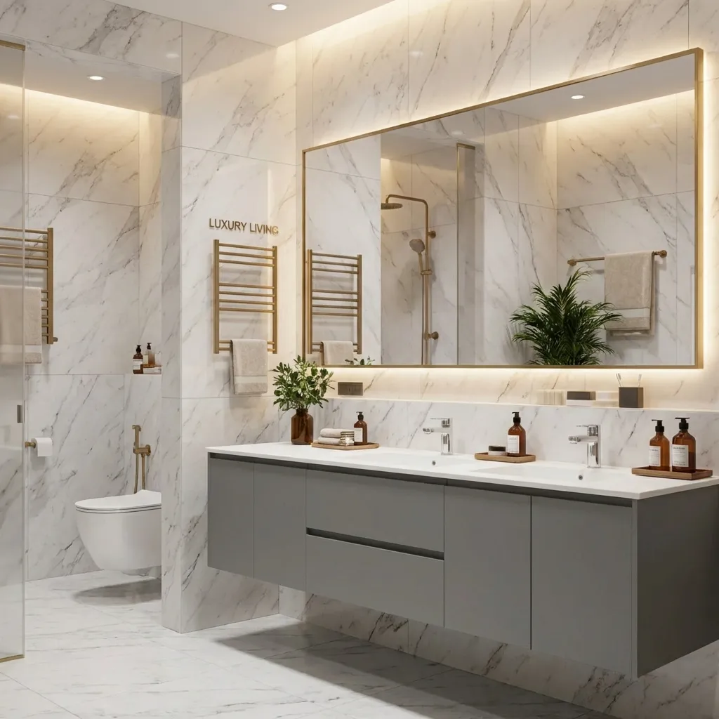 3，PVC Bathroom Cabinet