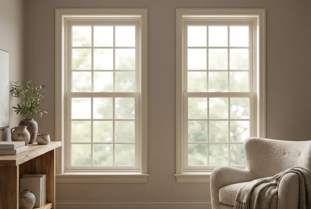 4.Double Hung Vinyl Windows